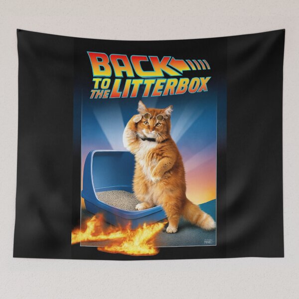 Item preview, Back to the Litterbox designed and sold by Cats and Other Things.