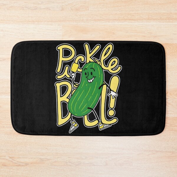 Item preview, Funny Pickleball Cartoon Mascot Pickle Sports Graphic Design designed and sold by DrawHandArt.