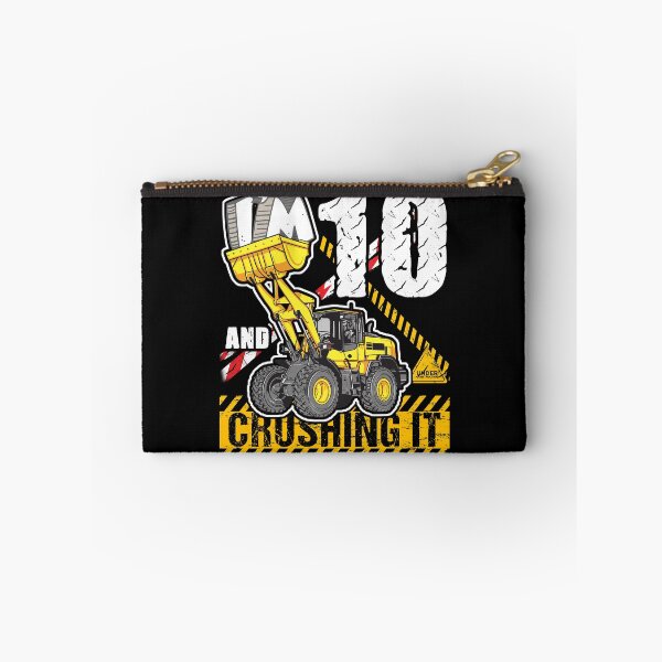 Item preview, Bulldozer Birthday 10 Construction Truck Crushing It Design designed and sold by JRRTs.