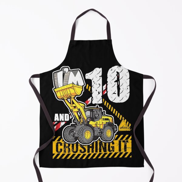 Item preview, Bulldozer Birthday 10 Construction Truck Crushing It Design designed and sold by JRRTs.