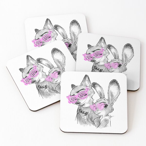 Item preview, judy and nick pink glasses zoo to pia tropolis designed and sold by Fanny Ducrot.