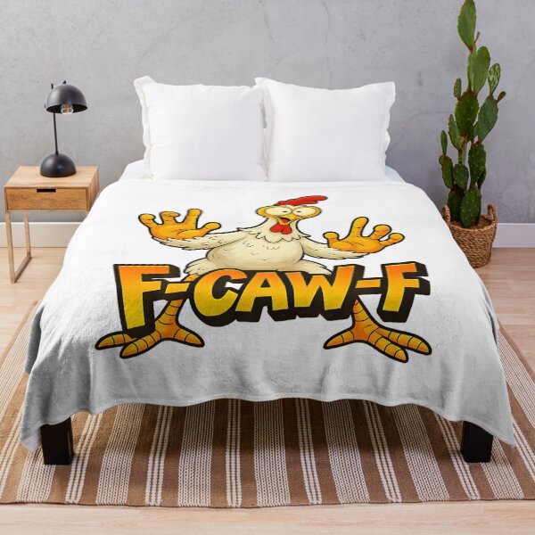 Aperçu de l'œuvre Citation humoristique du coq F-Caw-F créée et vendue par JotarO1xkio.