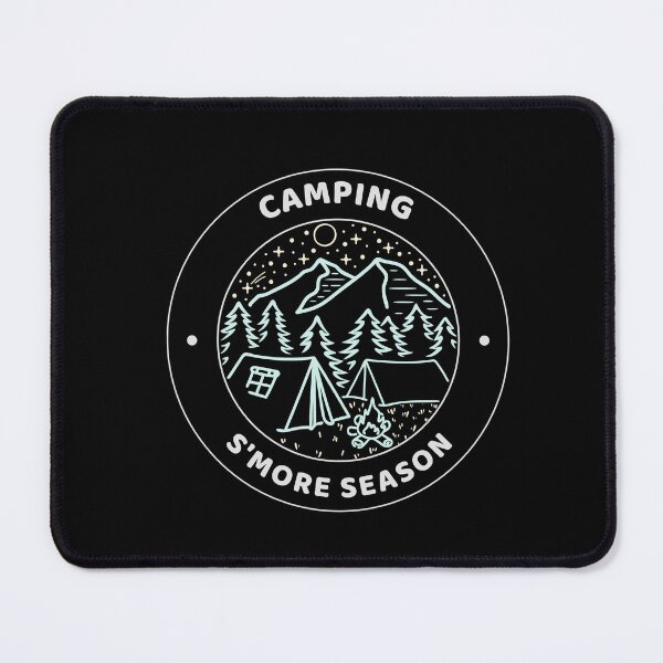 Item preview, Camping – S’more Season Retro Badge designed and sold by TalkTee Me.