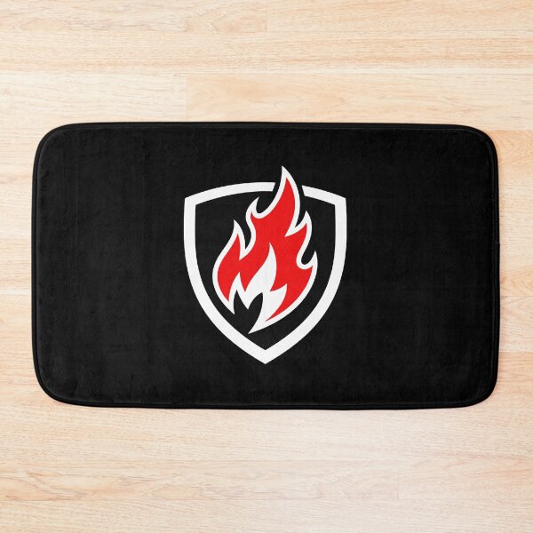 Item preview, Fire Shield Emblem - Minimalist Flame  designed and sold by gtaaa267s.