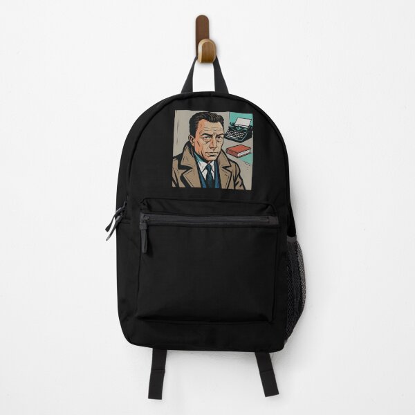 Item preview, Albert Camus, author | Comics style - Cartoon designed and sold by ComicsFactory.