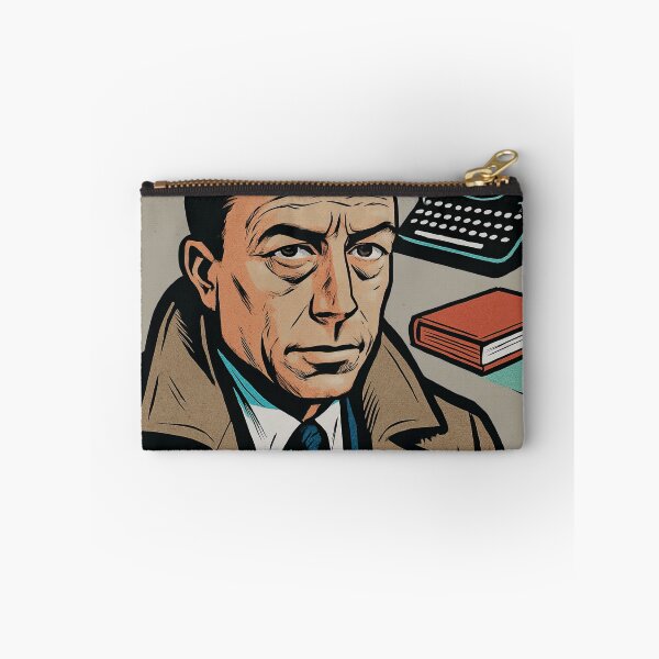 Item preview, Albert Camus, author | Comics style - Cartoon designed and sold by ComicsFactory.
