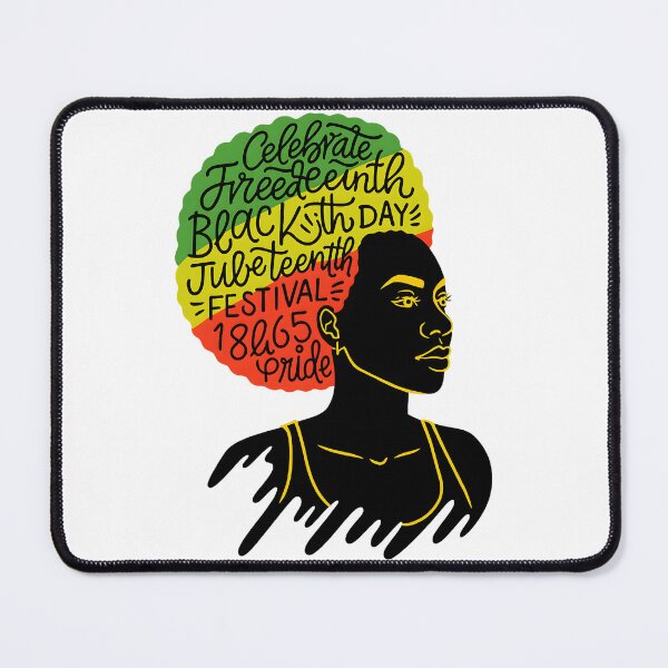 Item preview, Juneteenth Pride Afro Woman Celebrate Freedom Black History Art Design designed and sold by DrawHandArt.