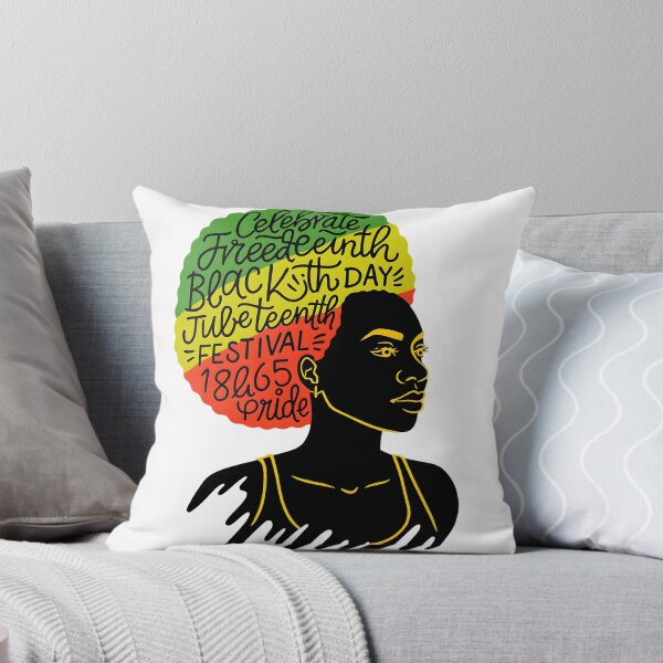 Item preview, Juneteenth Pride Afro Woman Celebrate Freedom Black History Art Design designed and sold by DrawHandArt.