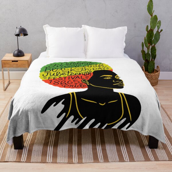 Item preview, Juneteenth Pride Afro Woman Celebrate Freedom Black History Art Design designed and sold by DrawHandArt.
