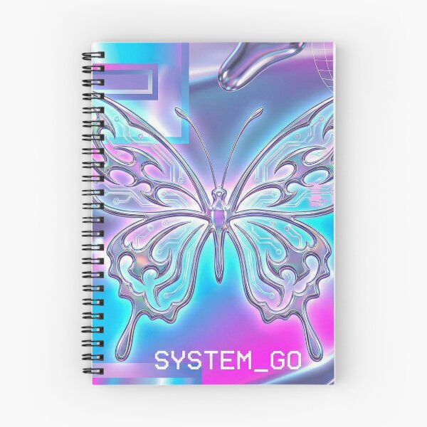 Item preview, Y2K Cyber Butterfly: Chrome Liquid Metal Aesthetic designed and sold by AgingeR.