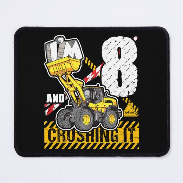 Item preview, Bulldozer Birthday 8 Construction Truck Crushing It Design designed and sold by JRRTs.