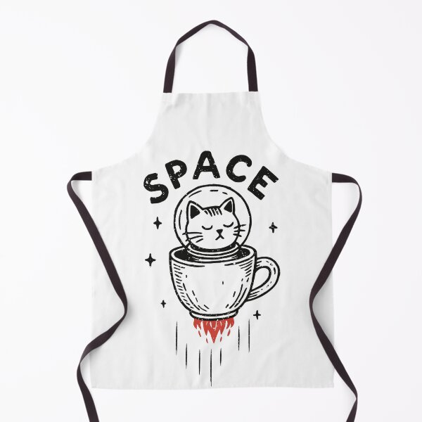 Item preview, Cat in a Coffee Spaceship designed and sold by CamaleonDesigns.