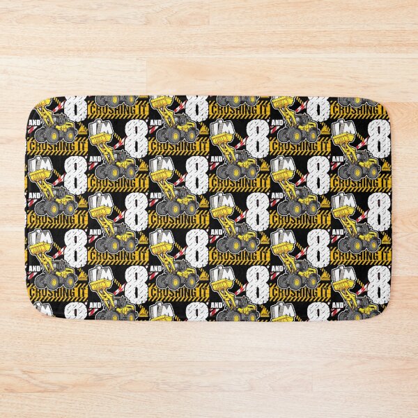 Item preview, Bulldozer Birthday 8 Construction Truck Crushing It Design designed and sold by JRRTs.