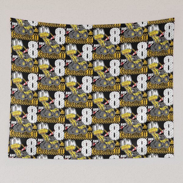 Item preview, Bulldozer Birthday 8 Construction Truck Crushing It Design designed and sold by JRRTs.