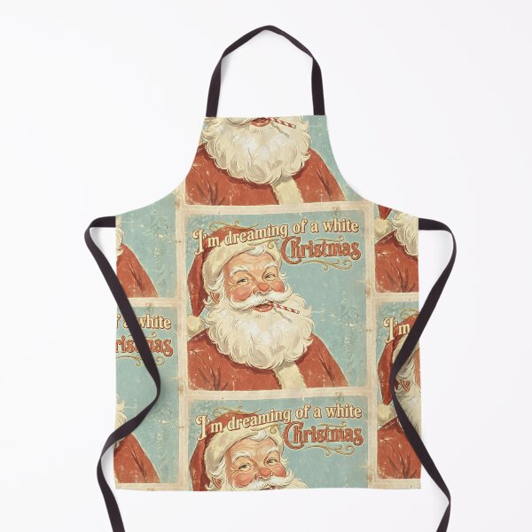 Item preview, Vintage Winking Santa - I'm Dreaming of a White Christmas - Retro 50s Style designed and sold by Hen-C-Art.