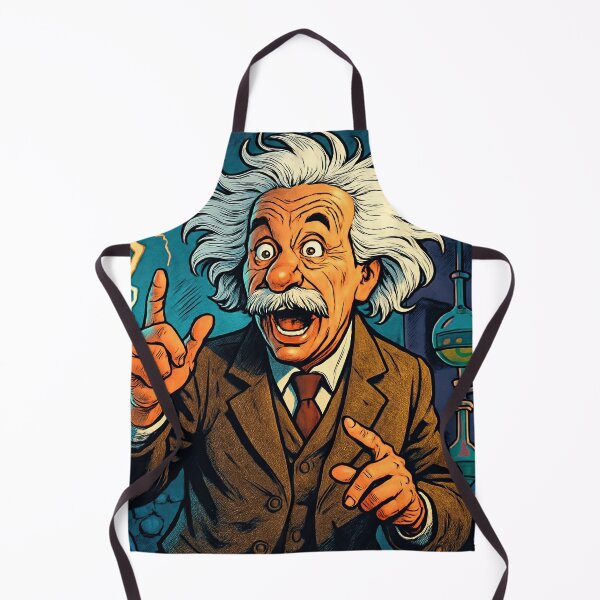 Item preview, Albert Einstein | Comics style - Cartoon designed and sold by ComicsFactory.