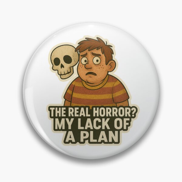 Item preview, Hello Neighbor - "The Real Horror? My Lack of a Plan" designed and sold by FandomCA.