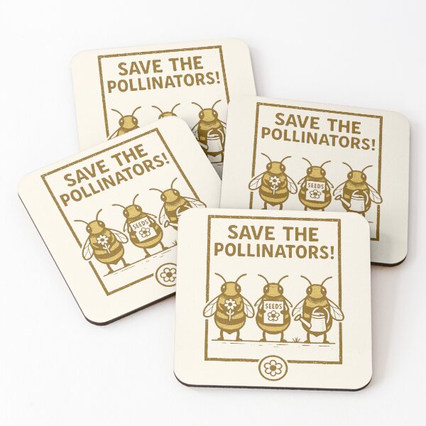 Item preview, Save the Pollinators! designed and sold by PrintSmithArt.