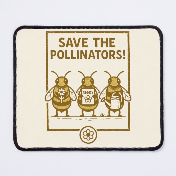 Item preview, Save the Pollinators! designed and sold by PrintSmithArt.