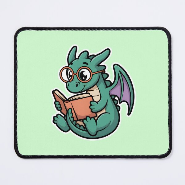 Item preview, Fantasy Dragon Bookworm with Wings designed and sold by Mr-wow.