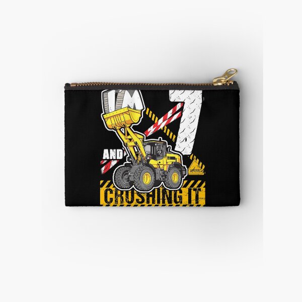 Item preview, Bulldozer Birthday 7 Construction Truck Crushing It Design designed and sold by JRRTs.