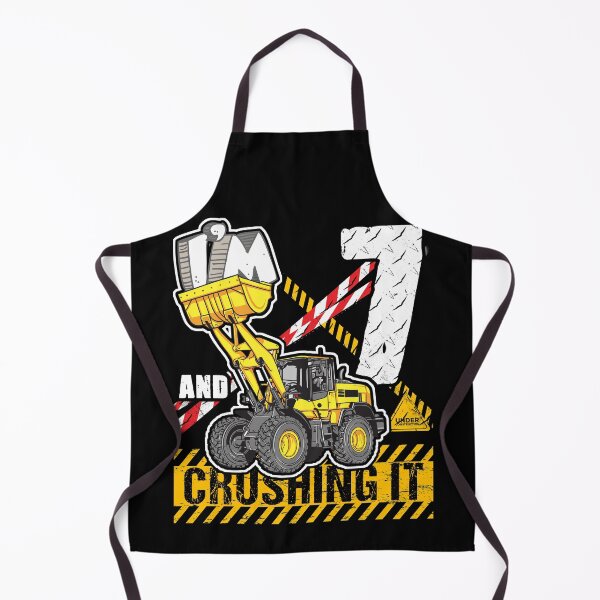 Item preview, Bulldozer Birthday 7 Construction Truck Crushing It Design designed and sold by JRRTs.