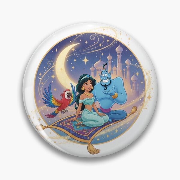 Item preview, aladdin : jasmine in magical carpet designed and sold by AENAcharms.
