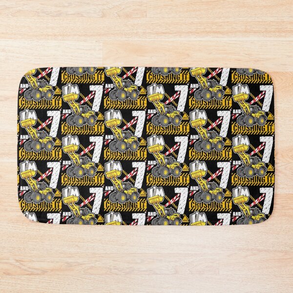 Item preview, Bulldozer Birthday 7 Construction Truck Crushing It Design designed and sold by JRRTs.