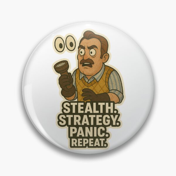 Item preview, Hello Neighbor Funny Horror Sticker designed and sold by FandomCA.