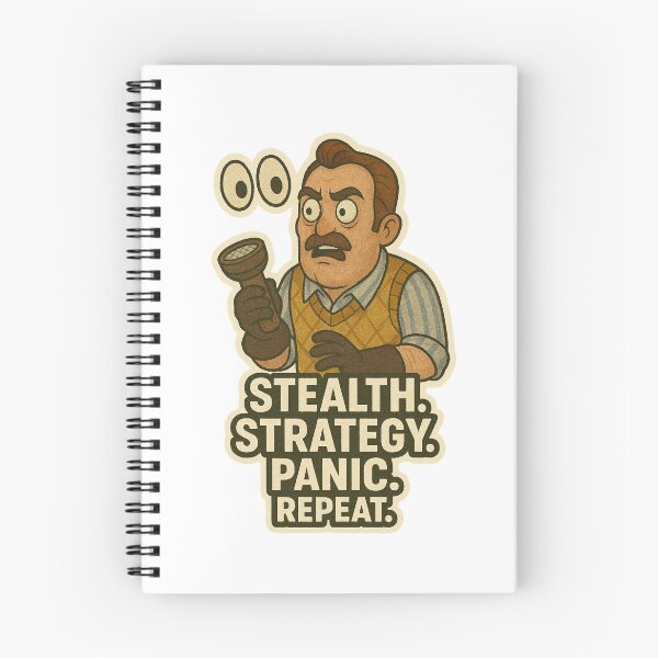 Item preview, Hello Neighbor Funny Horror Sticker designed and sold by FandomCA.