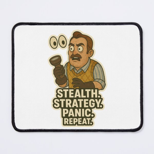 Item preview, Hello Neighbor Funny Horror Sticker designed and sold by FandomCA.
