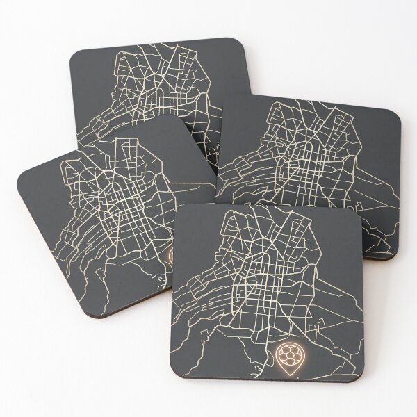 Item preview, Minimalist NYC Soccer Map Pin Line Art designed and sold by Istyak7.
