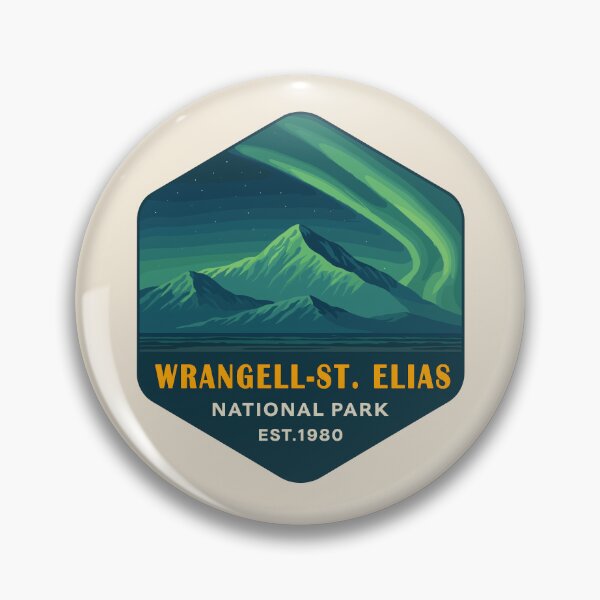 Item preview, Wrangell–St. Elias National Park Sticker designed and sold by Gideon Emmerich.