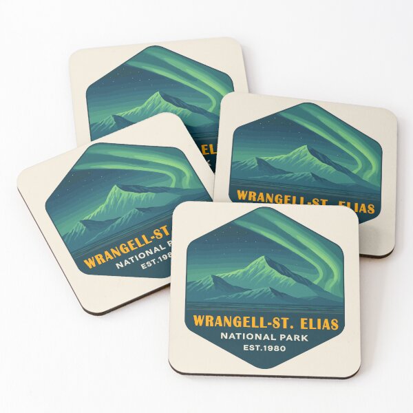 Item preview, Wrangell–St. Elias National Park Sticker designed and sold by Gideon Emmerich.
