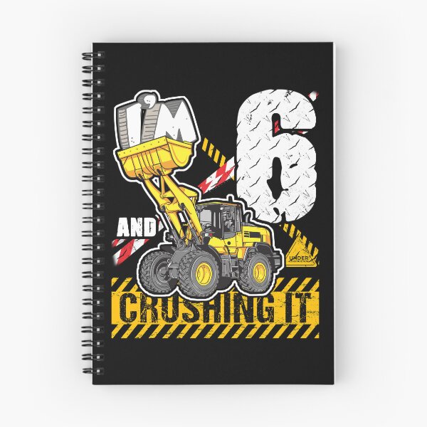 Item preview, Bulldozer Birthday 6 Construction Truck Crushing It Design designed and sold by JRRTs.