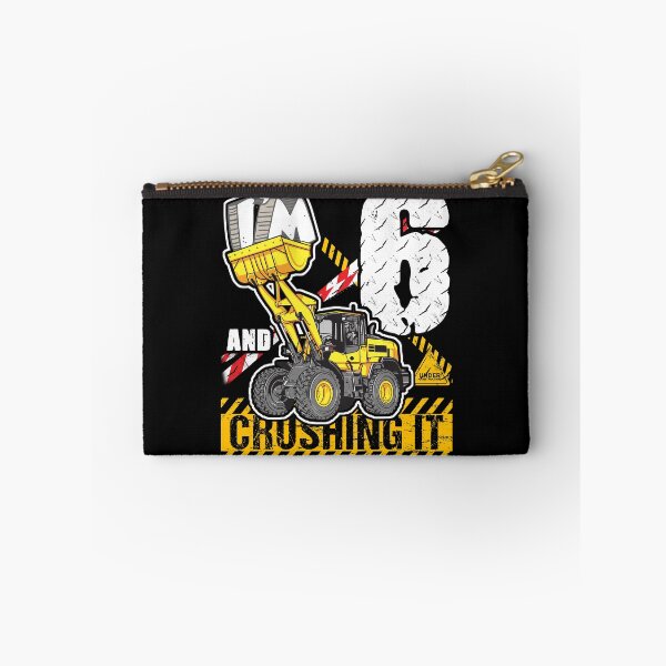 Item preview, Bulldozer Birthday 6 Construction Truck Crushing It Design designed and sold by JRRTs.
