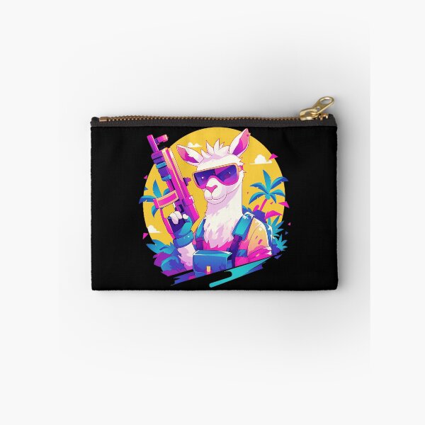Item preview, Fortnite Cool Llama Holding Pink Rifle designed and sold by Muaythai1x3ac.