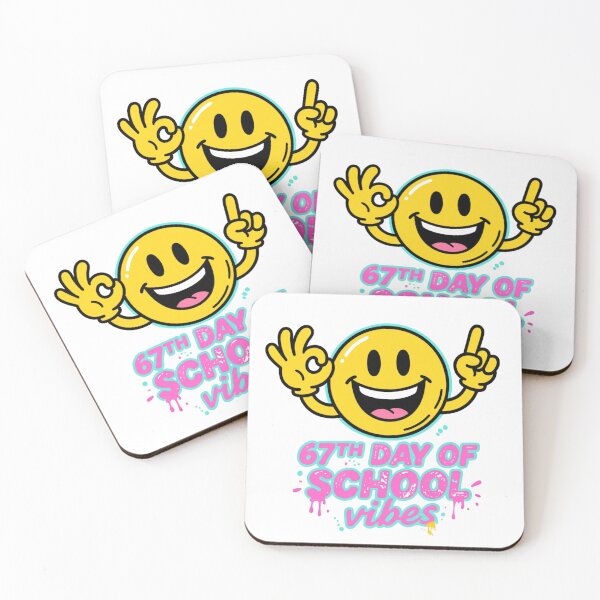 Item preview, 67th Day of School  smarter - Groovy Checkered 90s designed and sold by w66aboo.