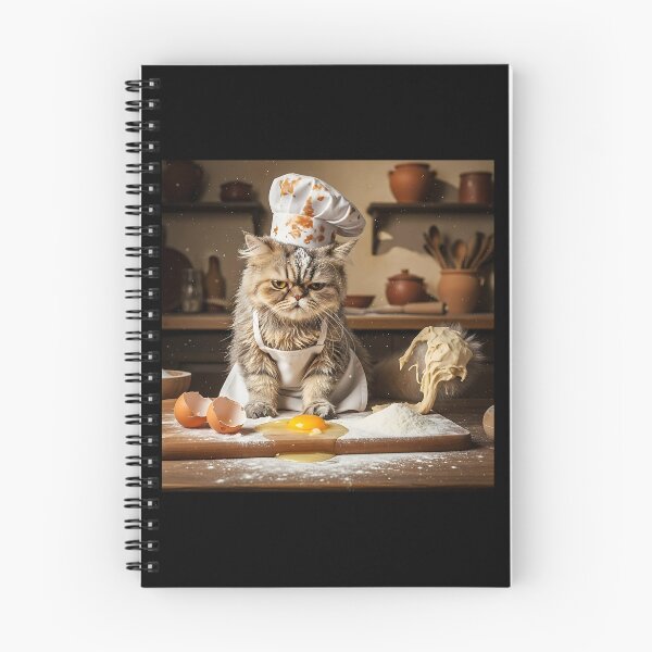 Item preview, Cat Grumpy Baker Chef Fail Brainrot Meme designed and sold by Pawrizzma POD.
