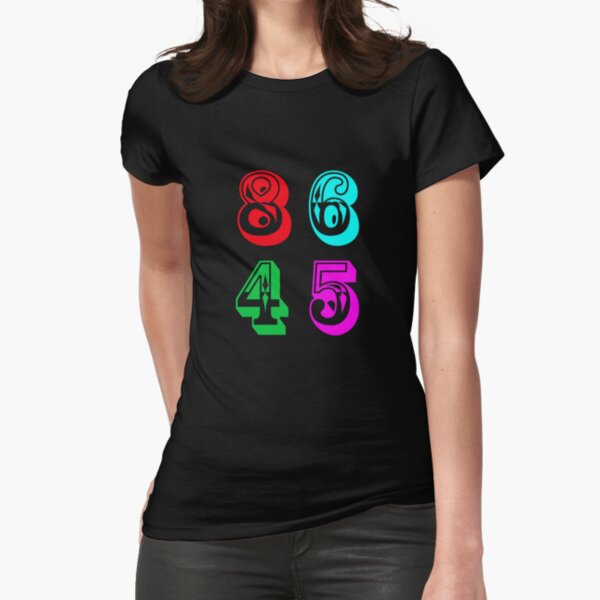 86 45 - Impeach Trump Fitted T-Shirt