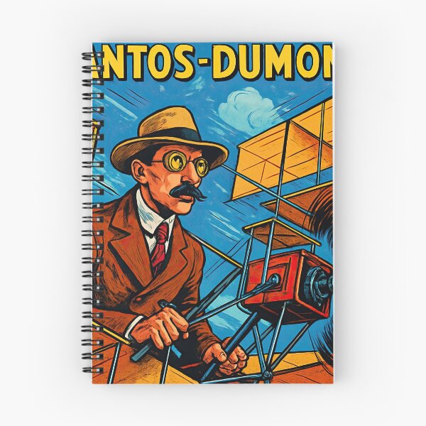 Item preview, Alberto Santos-Dumont | Comics style - Cartoon designed and sold by ComicsFactory.
