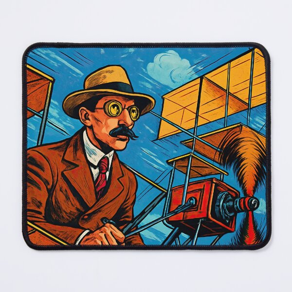 Item preview, Alberto Santos-Dumont | Comics style - Cartoon designed and sold by ComicsFactory.