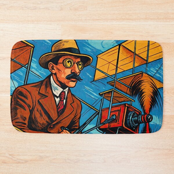 Item preview, Alberto Santos-Dumont | Comics style - Cartoon designed and sold by ComicsFactory.