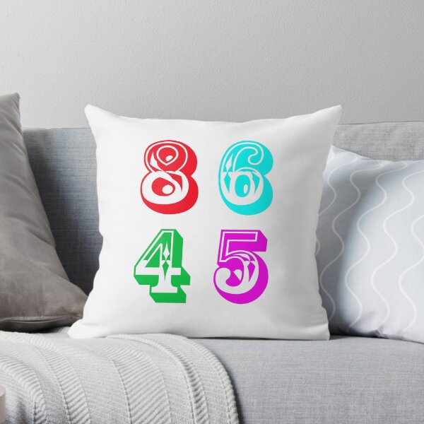 86 45 - Impeach Trump Throw Pillow