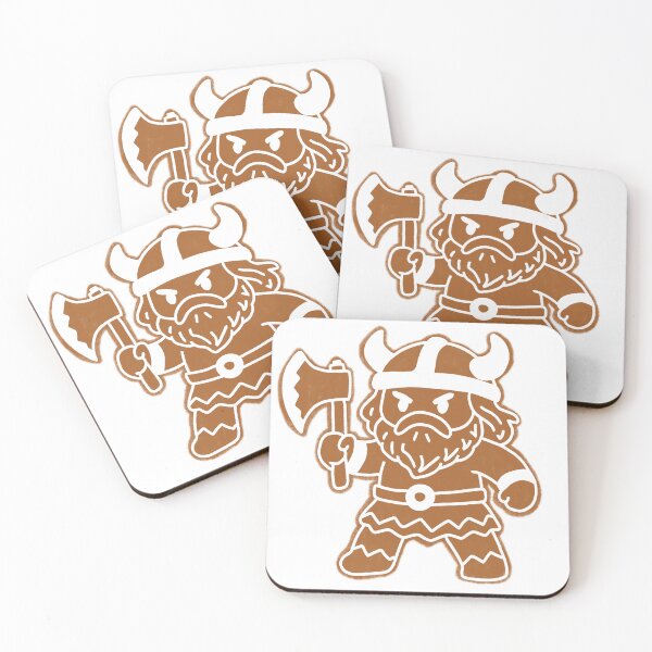 Item preview, Gingerbread Barbarian – Cute RPG Holiday Cookie Character designed and sold by Shelb136.