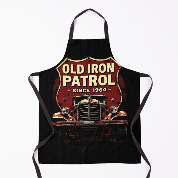 Item preview, OLD IRON PATROL — 1964, designed for black fabrics designed and sold by SteadyRolling.