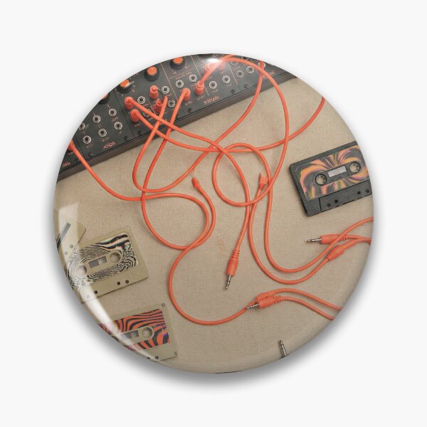 Item preview, Analog Audiophile - Modular Synth & Cassette Knolling designed and sold by SavinMercantile.