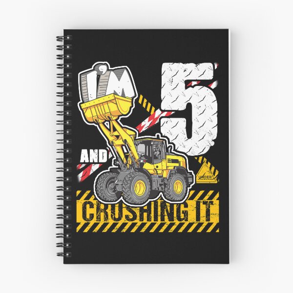 Item preview, Bulldozer Birthday 5 Construction Truck Crushing It Design designed and sold by JRRTs.