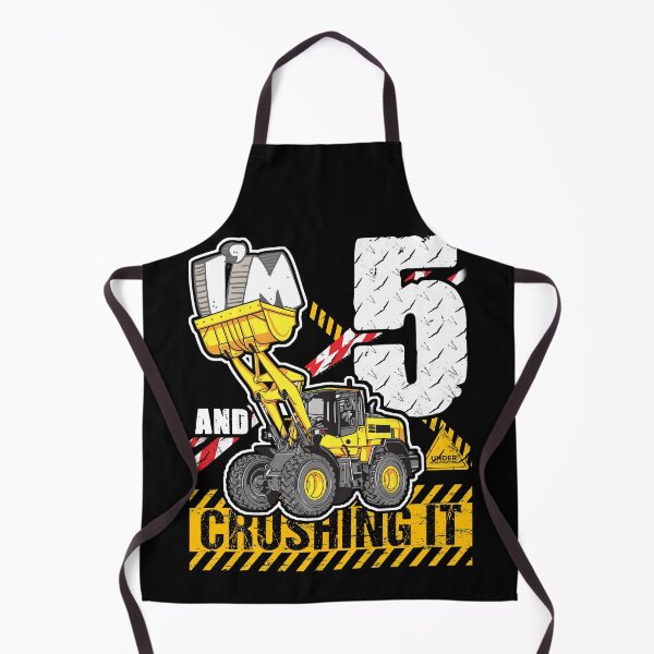Item preview, Bulldozer Birthday 5 Construction Truck Crushing It Design designed and sold by JRRTs.