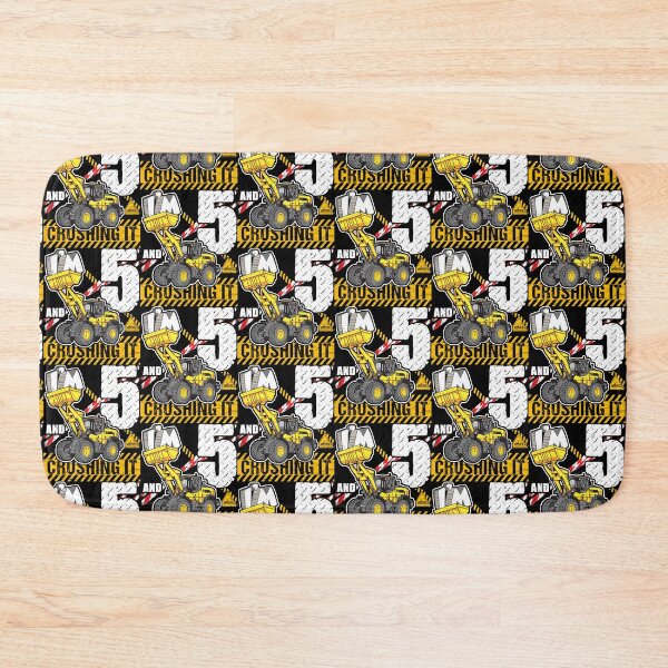 Item preview, Bulldozer Birthday 5 Construction Truck Crushing It Design designed and sold by JRRTs.